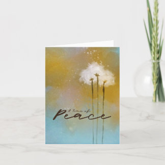 Cartão De Festividades A Time of Peace Feast of Tabernacles Card