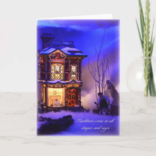 Cartão De Festividades A Traditional Christmas (Frente)