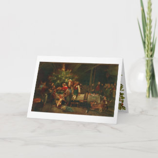 Cartão De Festividades A Victorian Christimas