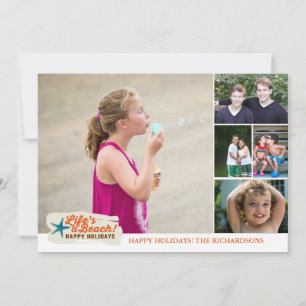Cartão De Festividades A vida é uma praia! x5