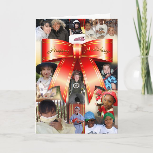 Cartão De Festividades AARBF Holiday Card (Frente)