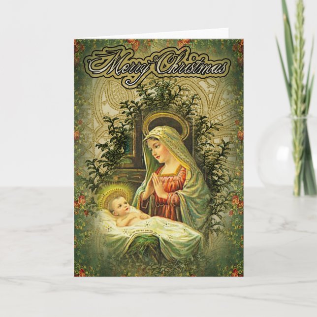 Cartão De Festividades Abençoado (Frente)