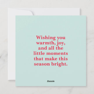 Cartão De Festividades Abstract Red Green Personalized Merry Christmas