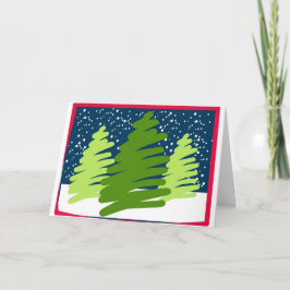 Cartão De Festividades Abstract Tree 2