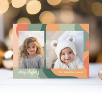 Abstrato de linha orgânica - 2 Photo Jade Coral