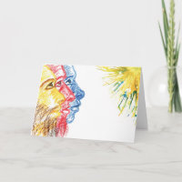 Abstrato Multicultural Moderna - Três Reis