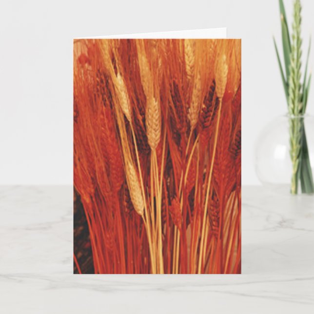 Cartão De Festividades Abundant Blessings (Frente)