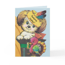 Ação de Graças Puppy e Turquia