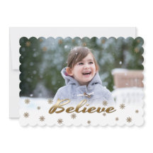 Acredite. Flat de Natal Personalizado