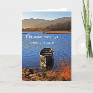 Cartão De Festividades Across the Miles Christmas Greetings