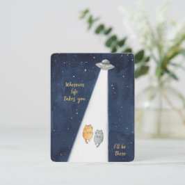 Cartão De Festividades Adorable Cat Lovers Anniversary And Valentine Card