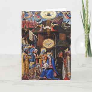 Cartão De Festividades Adoração dos Magi