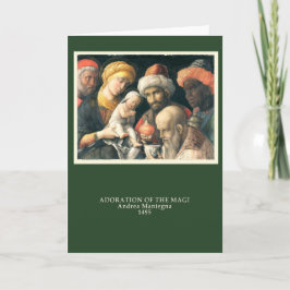 Cartão De Festividades Adoration of the Magi Christmas Cards