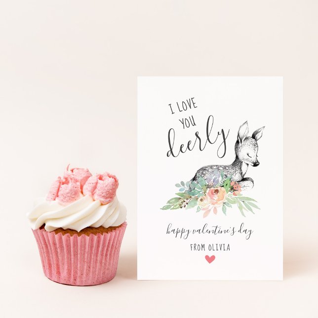 Cartão De Festividades Adorei Vocês Crianças Caras Dias de os namorados D (Criador carregado)