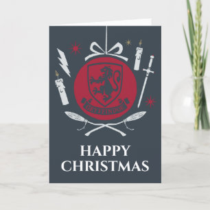 Cartão De Festividades Adorno de Natal Gráfico GRYFFINDOR™