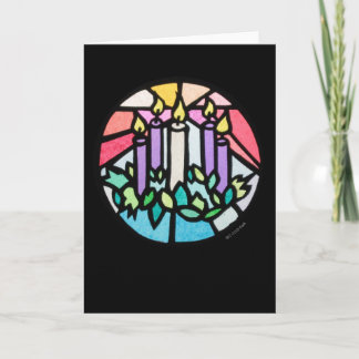 Cartão De Festividades advento