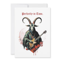 Afinar Guitarra no Dia dos Namorados Gótico Baphom