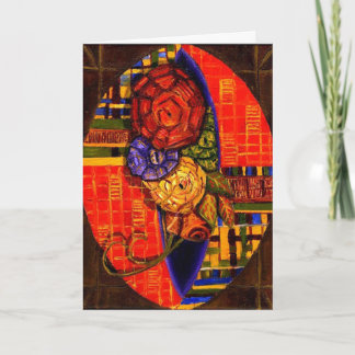 Cartão De Festividades African Violet