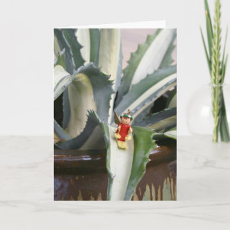 Cartão De Festividades Agave angel greeting card
