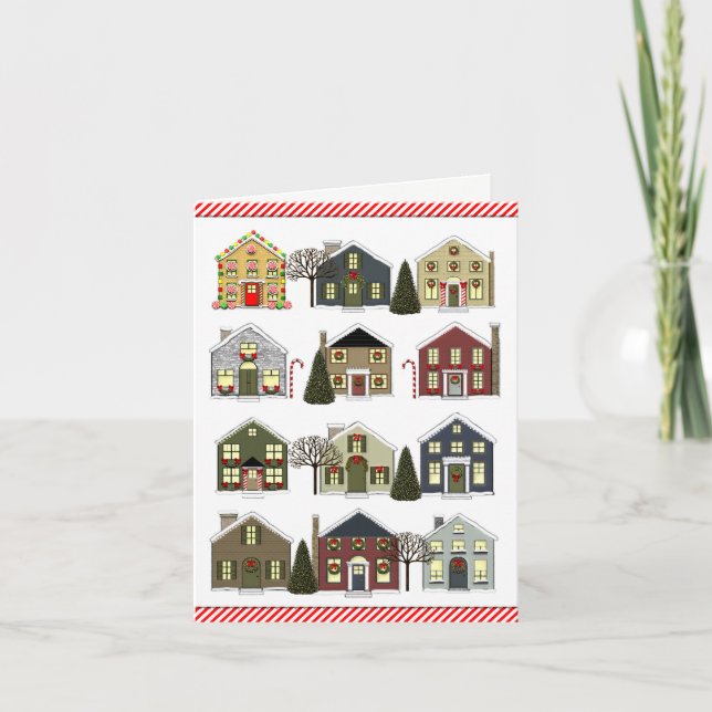 Cartão De Festividades Agente imobiliário (Frente)