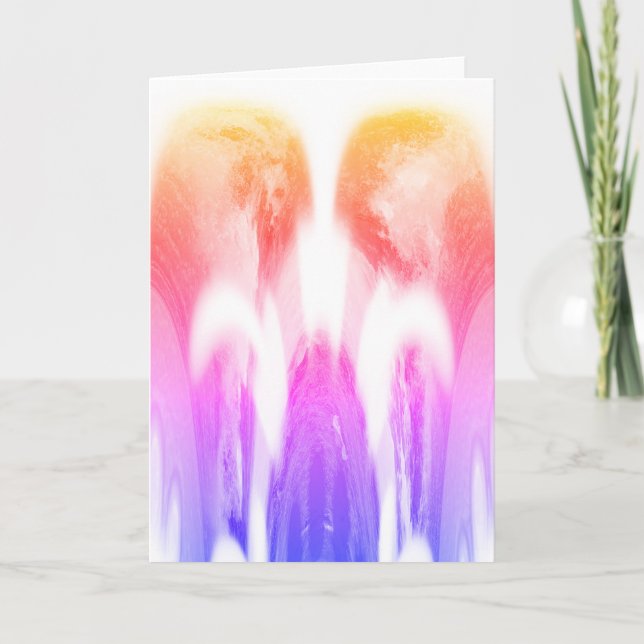 Cartão De Festividades Água do mar (Frente)