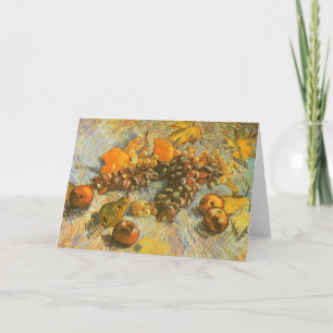 Cartão De Festividades Ainda é vida de Vincent van Gogh, Vintage Fine Ar