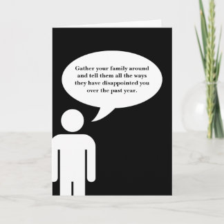 Cartão De Festividades airing of grievances FESTIVUS