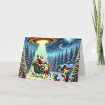 Ajuda de Alienígenas OVNI do Papai Noel Natal