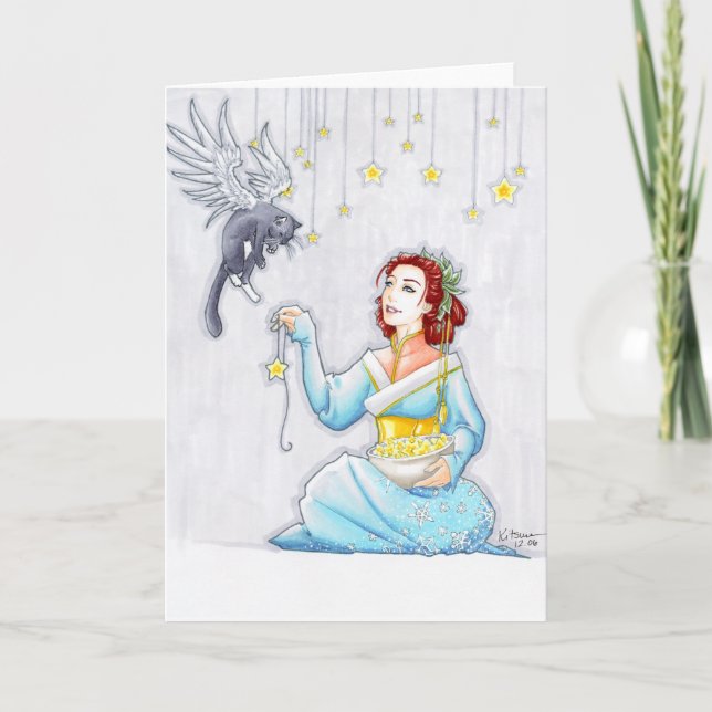 Cartão De Festividades Ajudante pequeno (Frente)