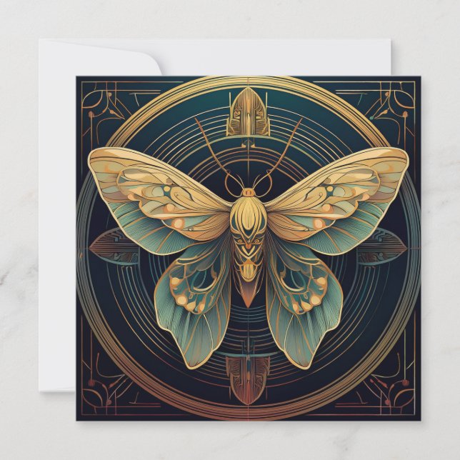 Cartão De Festividades Al Moth (Frente)