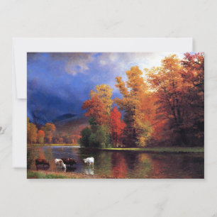Cartão De Festividades Albert Bierstadt - No Saco