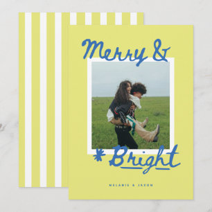 Cartão De Festividades Alegre & Brilhante