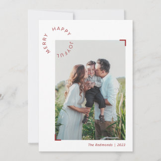 Cartão De Festividades Alegre Feliz Personalizado Foto