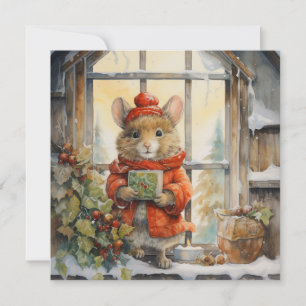 Cartão De Festividades Alegres Canções: Saudações de Temporada