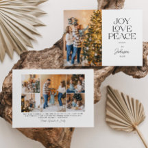 Alegria Amor Paz Tipografia Paisagem Natal