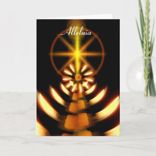 Cartão De Festividades Aleluia Páscoa