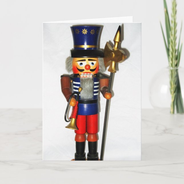CARTÃO DE FESTIVIDADES ALEMÃO NUTCRACKER (Frente)