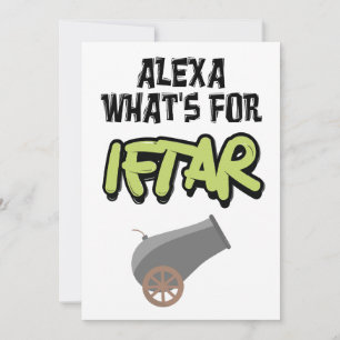 Cartão De Festividades Alexa Whats para Iftar Ramadan Engraçado Meme