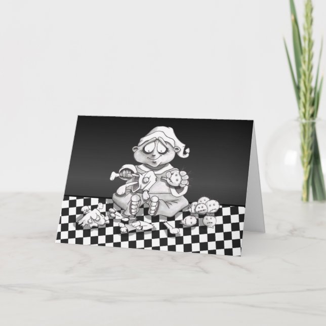 Cartão De Festividades Algumas Montagens Necessárias (Frente)