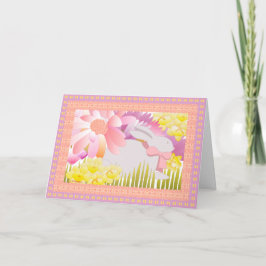 Cartão De Festividades Alguns coelhos