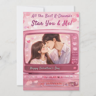 Cartão De Festividades All the Best K-Dramas Star You & Me Valentine's