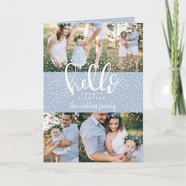 CARTÃO DE FESTIVIDADES ALLO SNOW (Frente)