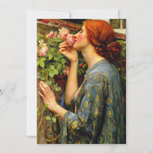 Cartão De Festividades Alma da Rosa John William Waterhouse