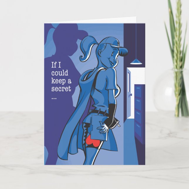 Cartão De Festividades Almirante Secreto (Frente)