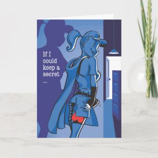 Cartão De Festividades Almirante Secreto