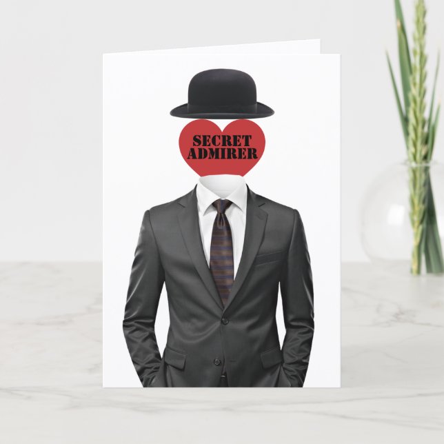 Cartão De Festividades Almirante Secreto (Frente)