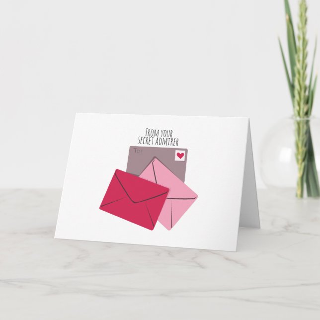 Cartão De Festividades Almirante Secreto (Frente)