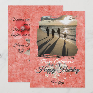 Cartão De Festividades Almofada Quadrada Personalizável – 40 cm x 40 cm H