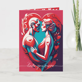 Cartão De Festividades amantes Soft