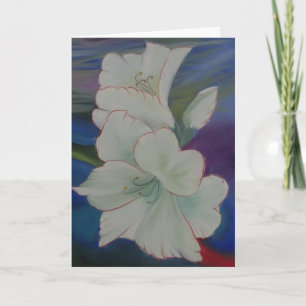 Cartão De Festividades Amaryllis